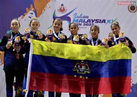 SUKMA 2022 Gimnastik Berpasukan Wanita Tambah Koleksi Emas WiPers