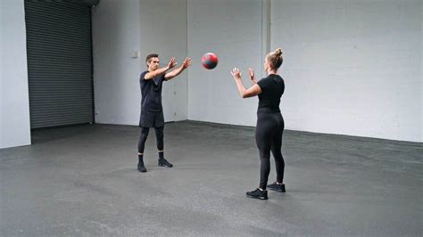 How To Do A Partner Medicine Ball Chest Pass