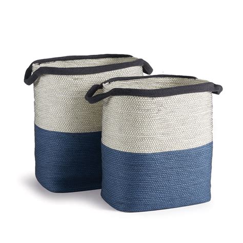 Birch Lane™ Jumelle 2 Piece Fabric Basket Set And Reviews Wayfair