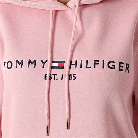 Tommy Hilfiger Sweat Capuche Femme Regular 6410 Rose