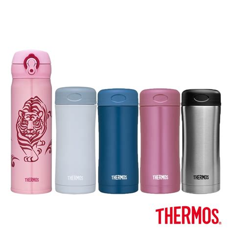 【獨家2入買瓶送杯】thermos膳魔師不鏽鋼彈蓋真空保溫瓶500mljnl 502tg Cp虎虎生風 粉保溫杯04l顏色任選