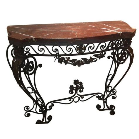 Wrought Iron Sofa Table Baci Living Room