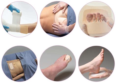 Foam Dressings For Treating Pressure Ulcers 4x4 Foam Dressing