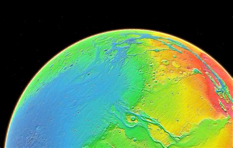 Topography of Mars – NASA Mars Exploration