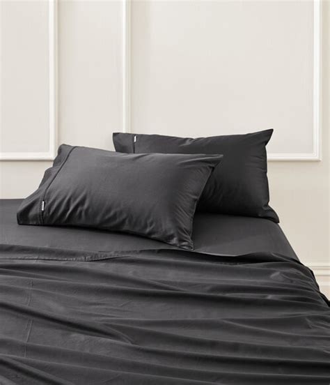 Kate Reed Kate Reed 800tc Egyptian Cotton Sheet Set Pewter Bed