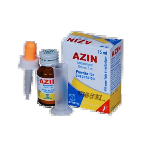 Azin 15 ml Suspension Powder: View Uses, Side Effects, Price - osudpotro