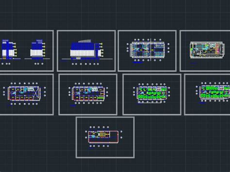 Edif Cio De Escrit Rios Em Autocad Baixar Cad Mb Bibliocad