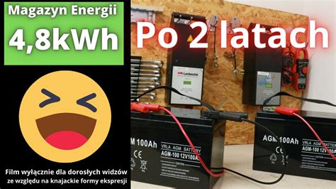 Magazyn Energii 4 8kWh Akumulatory AGM wyzionął ducha w 2 lata S5E013