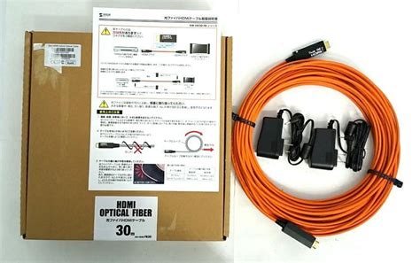 国内正規総代理店アイテム サンワダイレクト光ファイバhdmiケーブル 30m Km Hd20 Fb30k