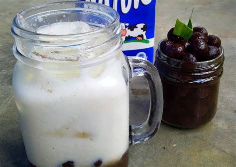 Resep Iced Milk Boba Brown Sugar Oleh Dapur Luthfi Cookpad