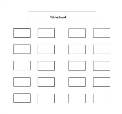 Classroom Seating Plan Template Word | Review Home Decor