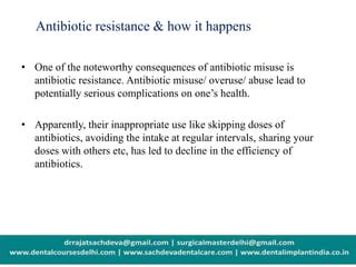 Overuse Misuse Of Antibiotics PPT