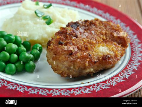 Kotlet Schabowy Polish Variety Of Pork Breaded Cutlet Coated With