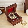 Amazon Ajuny Handcrafted Wooden Indian Carving Box Jewelry Storage