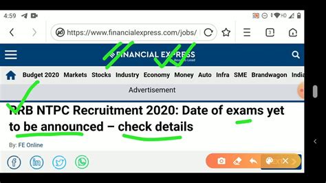 Rrb Ntpc Exam Date Rrb Ntpc Application Status Ntpc