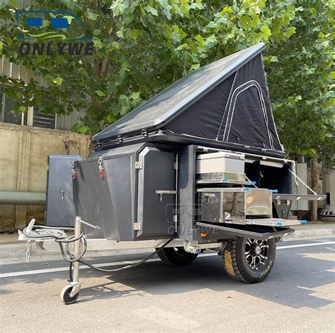 Onlywe Off Road Folding Camper Trailer Travel Mobile Caravan Camper