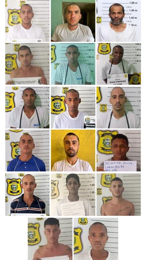 17 presos fogem da penitenciária de Bom Jesus no Sul do Piauí Piauí G1