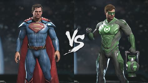 Injustice 2 Superman Vs Green Lantern YouTube