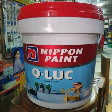 Jual Cat Tembok Putih Q Luc Pail Nippon Paint QLuc Gosend Grab