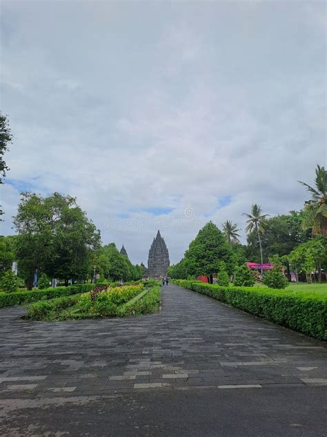 Prambanan Temple Or Candi Yogyakarta Central Java Indonesia With