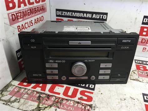 Radio CD Ford Fiesta V Cod 6s61 18c815 Af Fiesta V 2002 2008 716371266