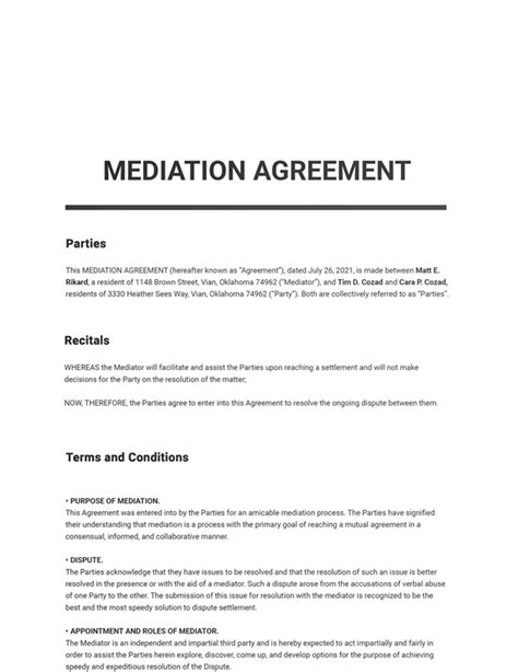 Employee Mediation Template Prntbl Concejomunicipaldechinu Gov Co