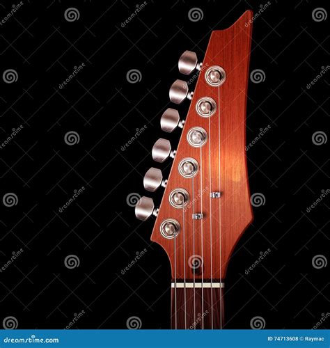 Guitar Headstock Background Cartoon Vector CartoonDealer 8307395