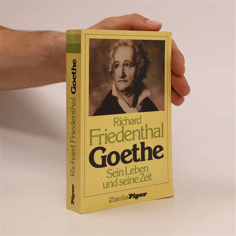 Goethe Sein Leben Und Seine Zeit Friedenthal Richard Knihobot Sk