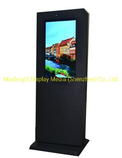 32 Inch Outdoor Advertising Floor Standing Digital Signage LCD Touch