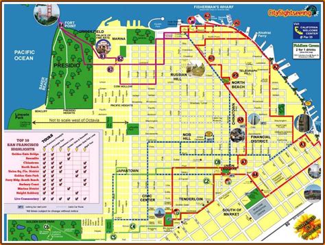 Hop On Hop Off Bus San Francisco Map Map Resume Examples N49mdMm2Zz