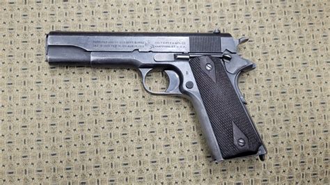 Colt 1911 Original Ww1 Black Army From 1918 Youtube