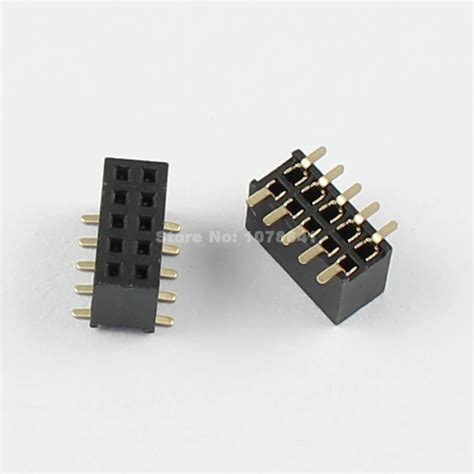 Pcs Per Lot Pitch Mm Female X Pin Pin Double Row Smt Smd