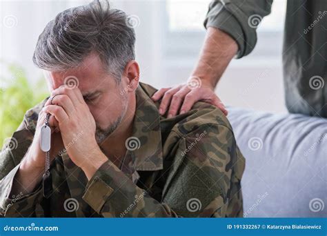 Soldier With Trauma Stock Image Image Of Confess Memories 191332267