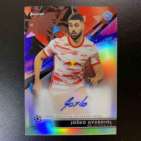 Yahooオークション Josko Gvardiol Rc 2021 22 Topps Finest Refrac