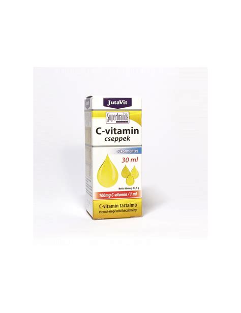 JutaVit C vitamin Csepp Prevenció Patika