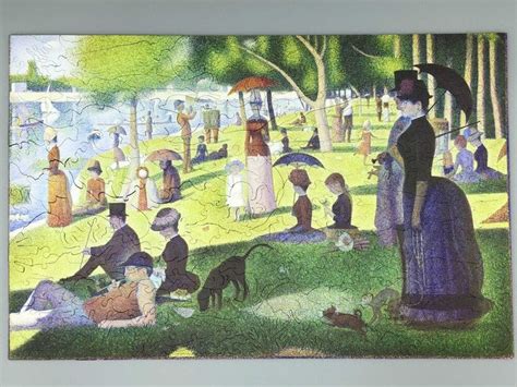 A Sunday On La Grande By Georges Seurat Jatte La Grande Jatte Seurat