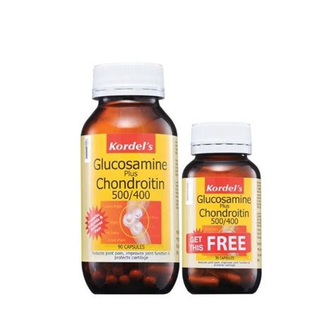 Kordel Glucosamine Plus Chondroitin Mg S S Lazada