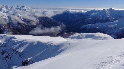 Cialma La O Punta Cia Da Carello Sci Alpinismo Pellata A Locana