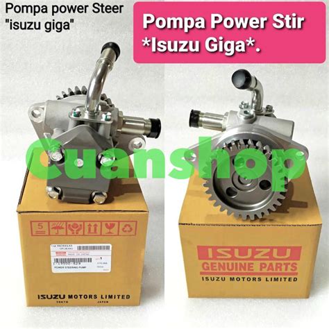 Jual Pompa Power Steering Isuzu Giga Fvr Fvz Fvm Roda Shopee Indonesia