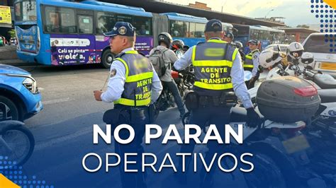 No Paran Los Operativos De Movilidad En Cali Youtube