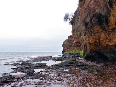 Photographs of Sidmouth to Ladram Bay, Devon, England: South edge of ...