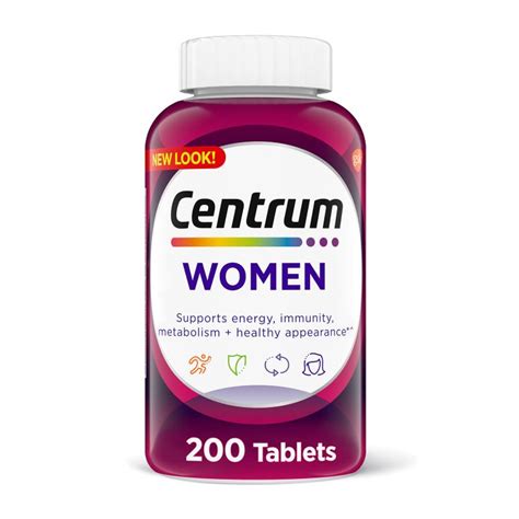 Centrum Multivitamin for Women 120 / 200 Tablets | Lazada Singapore