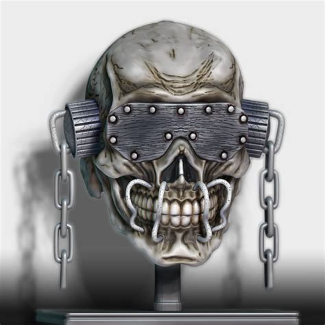 VIC RATTLEHEAD MASK 3D model 3D printable | CGTrader