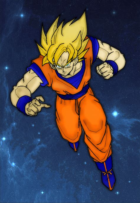 Super Saiyan Goku By Sheffwed51 On Deviantart