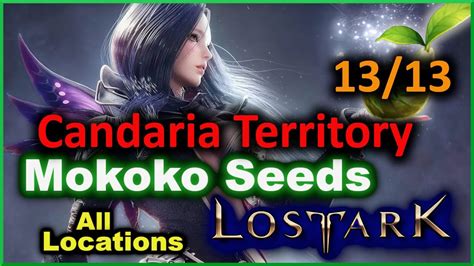 Candaria Territory Mokoko Seed Locations South Vern Lost Ark YouTube