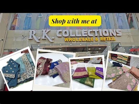 R K Collections Kothapet Wholesale Saree Market Most Trending Fancy