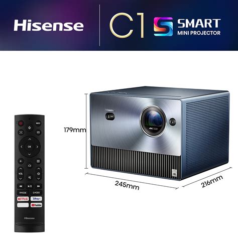 Mini Proyector L Ser Hisense C K Trichroma A Hisense El