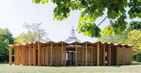 Wooden Serpentine Pavilion By Lina Ghotmeh Unveiled