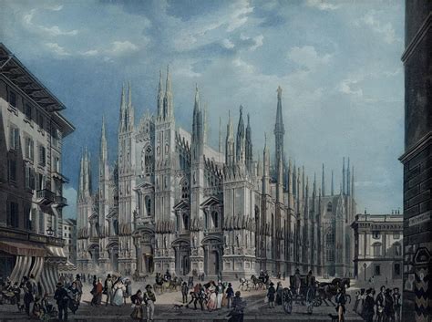 Milan Cathedral Painting by Lombard artist - Fine Art America