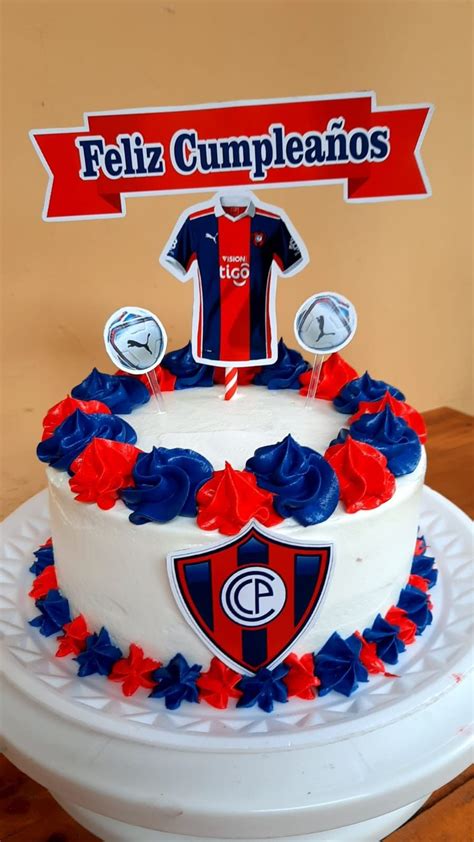 Cerro porteño chantilly Tortas Tortas bonitas Tortas temáticas